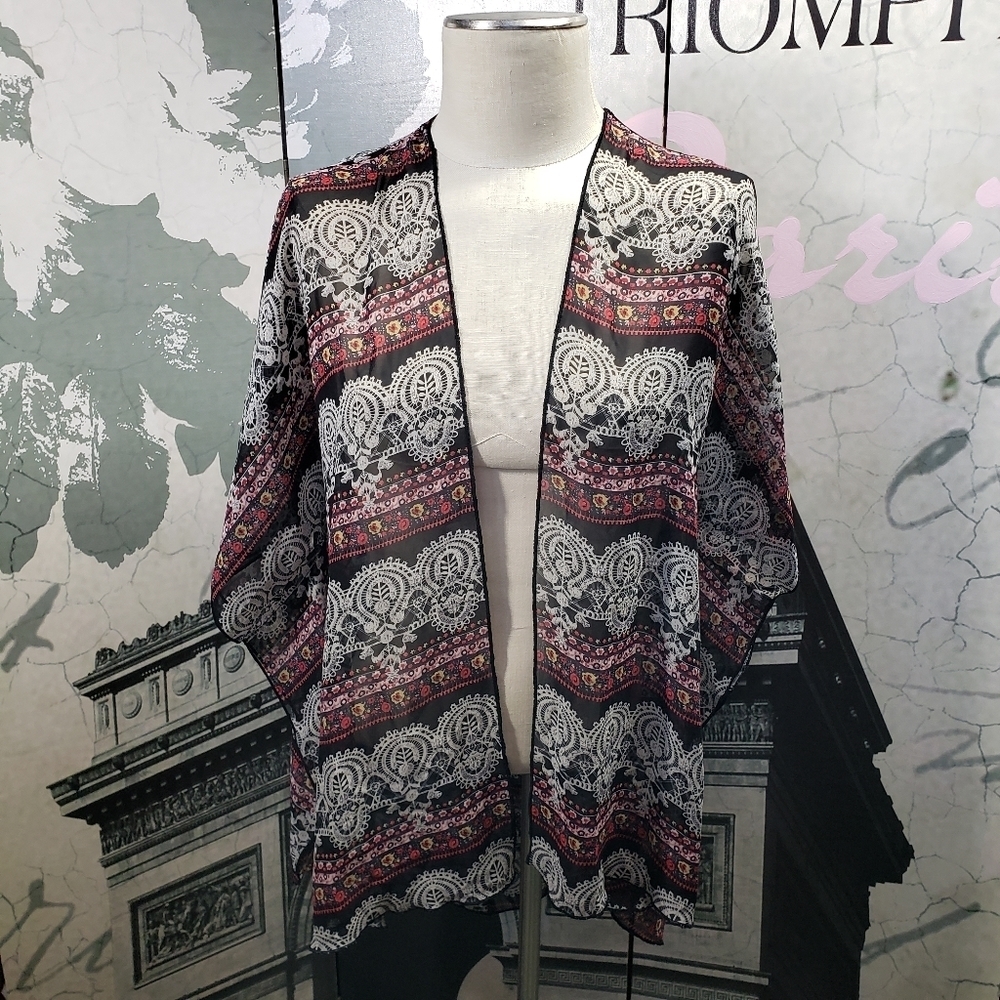 Interi Sheer Cardigan Size S/M
